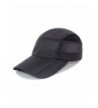 LETHMIK Sport Cap Summer Quick-drying Sun Hat Unisex UV Protection Outdoor Cap - Plain Black - CG12E9IXH9B