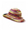 Multicolor Rainbow Floppy Sun Hat in Women's Sun Hats