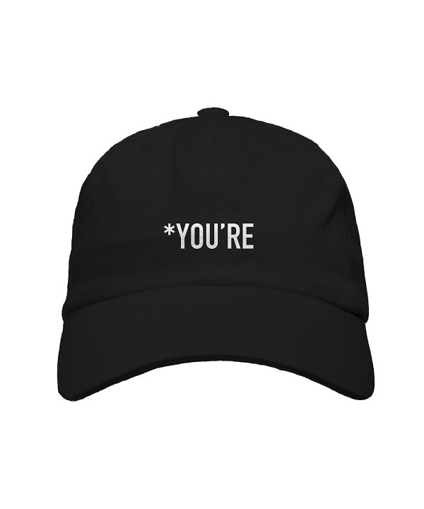RedLight You're Embroidered Baseball Dad Hat Strapback - CY18752HR66