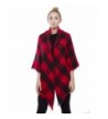 Versatile Oversized Gingham Check Red in Cold Weather Scarves & Wraps