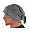 Men Ring Lacing Beanie Thin Hip-hop Skull Cap Unisex Bd (Medium Gray) - CB11MMI2EBX