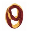 Women's Game Day Infinity Scarf - Maroon & Gold - CZ11UVL2CCT