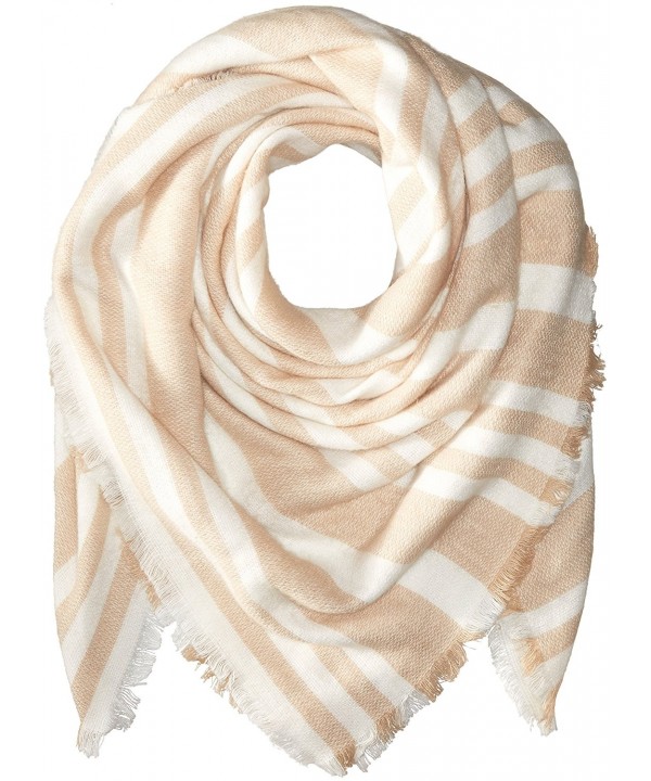 BCBGeneration Women's Striped Square Scarf - Sienna - CO12GFZ56GN