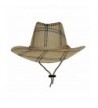 COMVIP Unisex Adult Cotton Adjustable Cycling Cowboy Hat - Khaki - C8182G4HY37