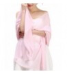 Alivila.Y Fashion Womens Chiffon Bridal Evening Soft Wrap Scarf Shawl - Lite Pink Chiffon - CP11FSQOP8V