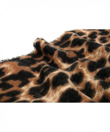 Carrie Womens Leopard Infinity Circle in Fashion Scarves