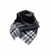 Black Woven Houndstooth Blanket Scarf