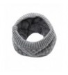 Unisex Winter Warm Scarf- Keepfit Fashion Nova Bufanda Thickness Knitted Collar for Men Women - Gray - CP188NYKO7M