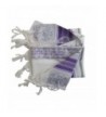 Tallit Prayer purple silver strips