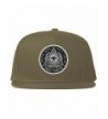 Illuminati Eye Triangle Snapback Hat Cap - Grey - C912N7CYLU5