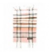 100% CASHMERE SCARF - MADE IN SCOTLAND! - Pink & Black Plaid - CF12NTVTMVK