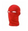 KINGOU Ultra Thin Red Ski Full Face Mask Under Bike / Football Helmet Balaclava- 45 x 25 cm (L x W) - CJ11NWHM85P