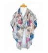 GERINLY Animal Print Scarves Elephant