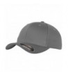 Flexfit Men's Athletic Baseball Fitted Cap - Grey - CK11OMMQGVB