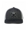 HOOey Rock Snapback Hat - Dark Grey - CZ11AJTH2EF