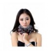 URSFUR Women's Rex Rabbit Fur Knit Cowl / Headband Multicolor - Red & Gray - CA11NF0PPLN