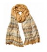 Knitted Long Chevron Knitted Scarf Wrap Shawl Women's Fashion Scarves - CS11GFPRDQZ