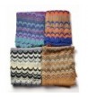 Knitted Chevron Scarf Fashion Scarves