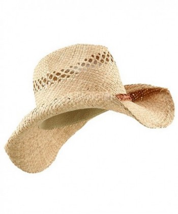 Raffia Hat Band Light Brown Band