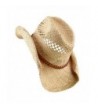 Raffia Hat Band Light Brown Band in Women's Cowboy Hats