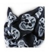 Skull and Crossbones Skeleton Pirate Ghost Halloween Gothic Clothing Scarf Shawl for Girls - Black - CV11POM3WGP