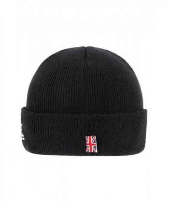 Lonsdale Men%C2%B4s Beanie Black Embroided