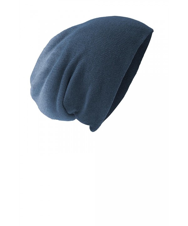 District Slouch Beanie Cap-One Size (Navy Dip Dye) - CV11M9BN3DL