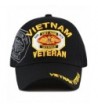 THE HAT DEPOT 1100 Official Licensed Vietnam Veteran(1959-1975) 3D Baseball Cap - Black - CZ129NDWZV3