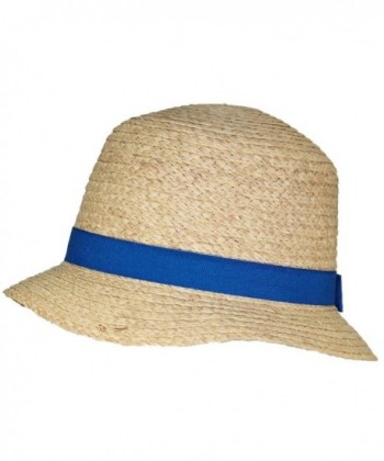 Victoria Womens Natural Raffia Cloche in Women's Sun Hats