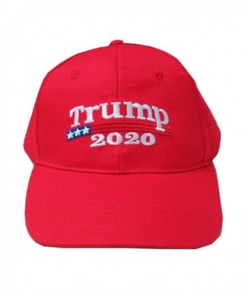 TrendyLuz Make America Great Again Donald Trump Baseball Cap Hat - Red Trump 2020 - CS180D9ASC7