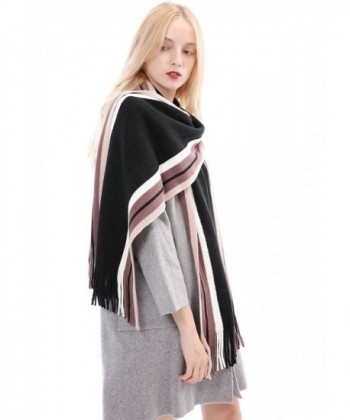 Vigeiya Stripe Scarves Blanket Infinity