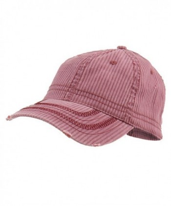 Low Profile Washed Corduroy Cap - Wine - CM112GBSK55