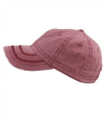 Low Profile Washed Corduroy Cap