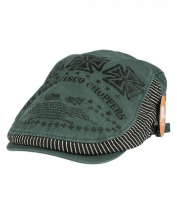 NTC TNC Adjustable Digital Printing newsboy Cap - Green - CT12IFHLIGV