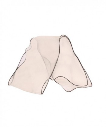 Tinksky Women Neck Scarf Pocket Square Handkerchief Hanky Mothers' Day Gift (Beige) - CM182Z7XKOX