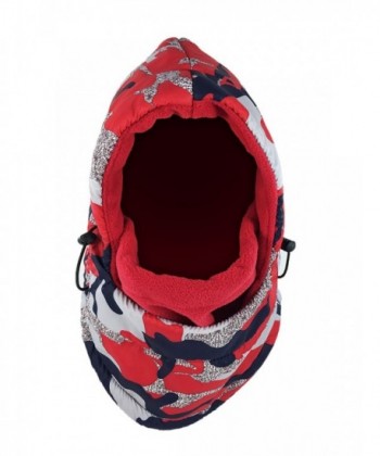 Womens Balaclava Snowboard Protector Camouflage - Red Camouflage - CG129VSK0UD