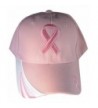 Breast Cancer Awareness Pink Ribbon Baseball Cap Hat / Pink on Pink - CT11PTFUDHD