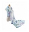 GERINLY Pastel Scarves Blossom Aquamarine