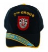 7th Special Forces Group Hat with SF Flash and Unit Crest with Embroidered Bill - C211WV03ER5