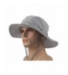 Crazy Cart Mens Womens Wide Brim Caps Quick-dry UPF50+ - AF-Light Grey - CB12FZ8H4GL