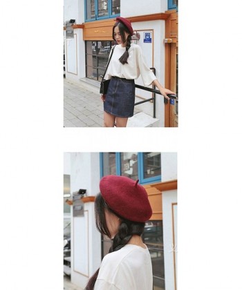 Yamer Classic Beret French Beanies