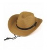 YOYEAH Panama Straw Fedora Beach Sun Hats Summer Short Brim Straw Fedora - Coffee - CR1820ED4NH