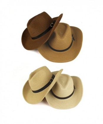 YOYEAH Panama Fedora Summer Coffee