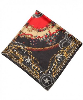 Womens Large Floral Square Pashmina