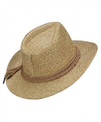 Jeanne Simmons Braid Large Fedora in Men's Fedoras