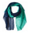 Ivylife Women's Scarf- 75" x40" Vibrant Green Oversized Scarf Dual Color Strands Pashmina Wrap - CH12O483X48