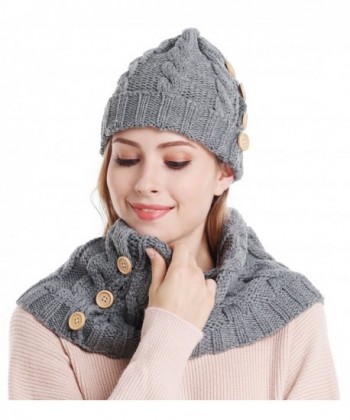 Bienvenu Winter Knitted Infinity Beanie