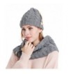 Bienvenu Winter Knitted Infinity Beanie in Cold Weather Scarves & Wraps