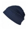 Casualbox Charm Mens Womens Slouchy Winter Beanie Hat Warm Unisex One Size Japanese Design - Navy - CO12MBT47DF