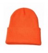 DBHAWK _men Caps Caps Men Slouchy Knitting Hip Hop Warm Winter Fall Ski Hat - Orange B - CV189HNOAM8